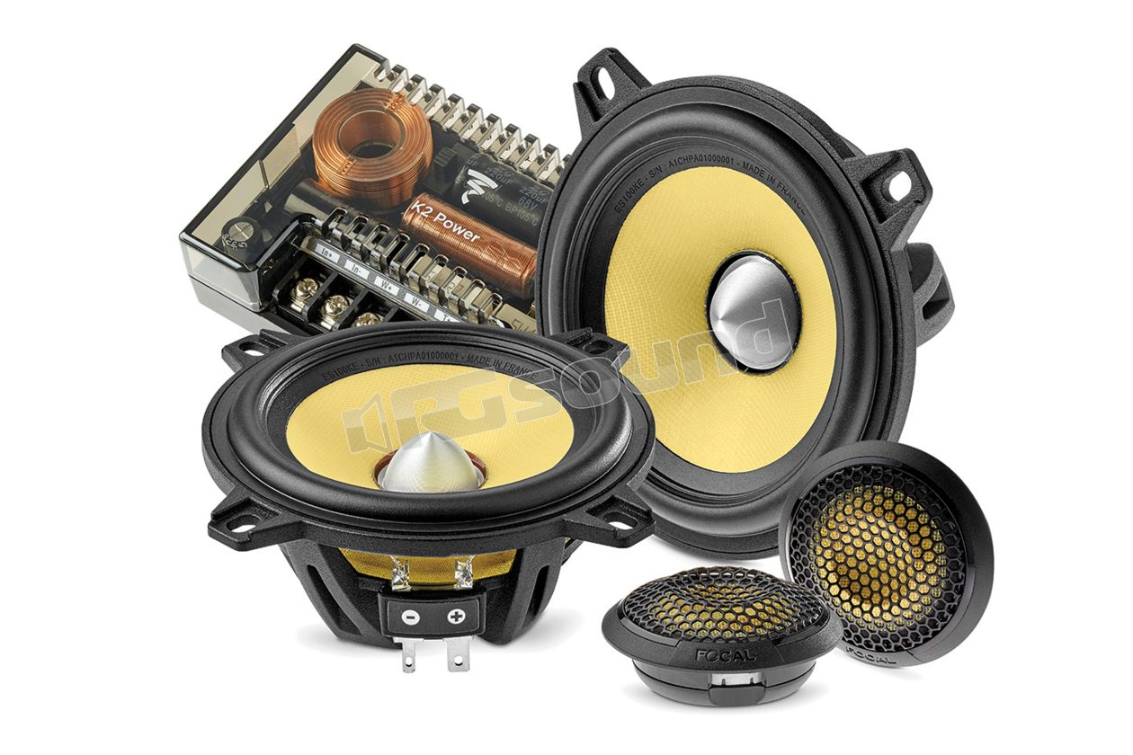 ES 100 KE 10 cm 2-way component kit Focal