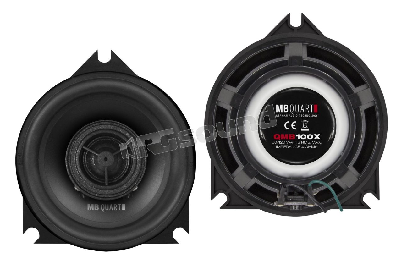 QMB100X 2-way coaxial speaker for BMW MB Quart