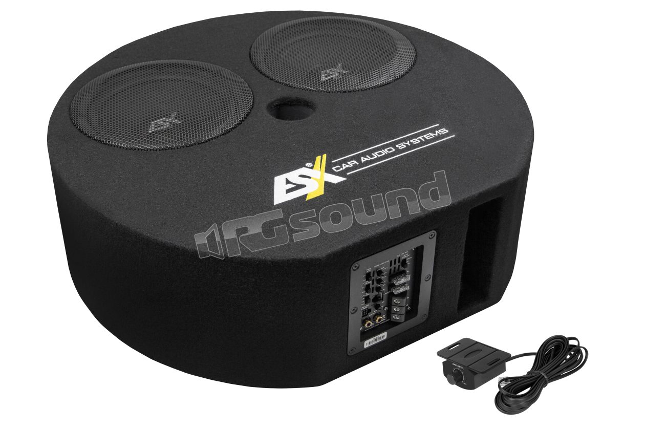 DBX800A powered subwoofer for spare wheel well ESX