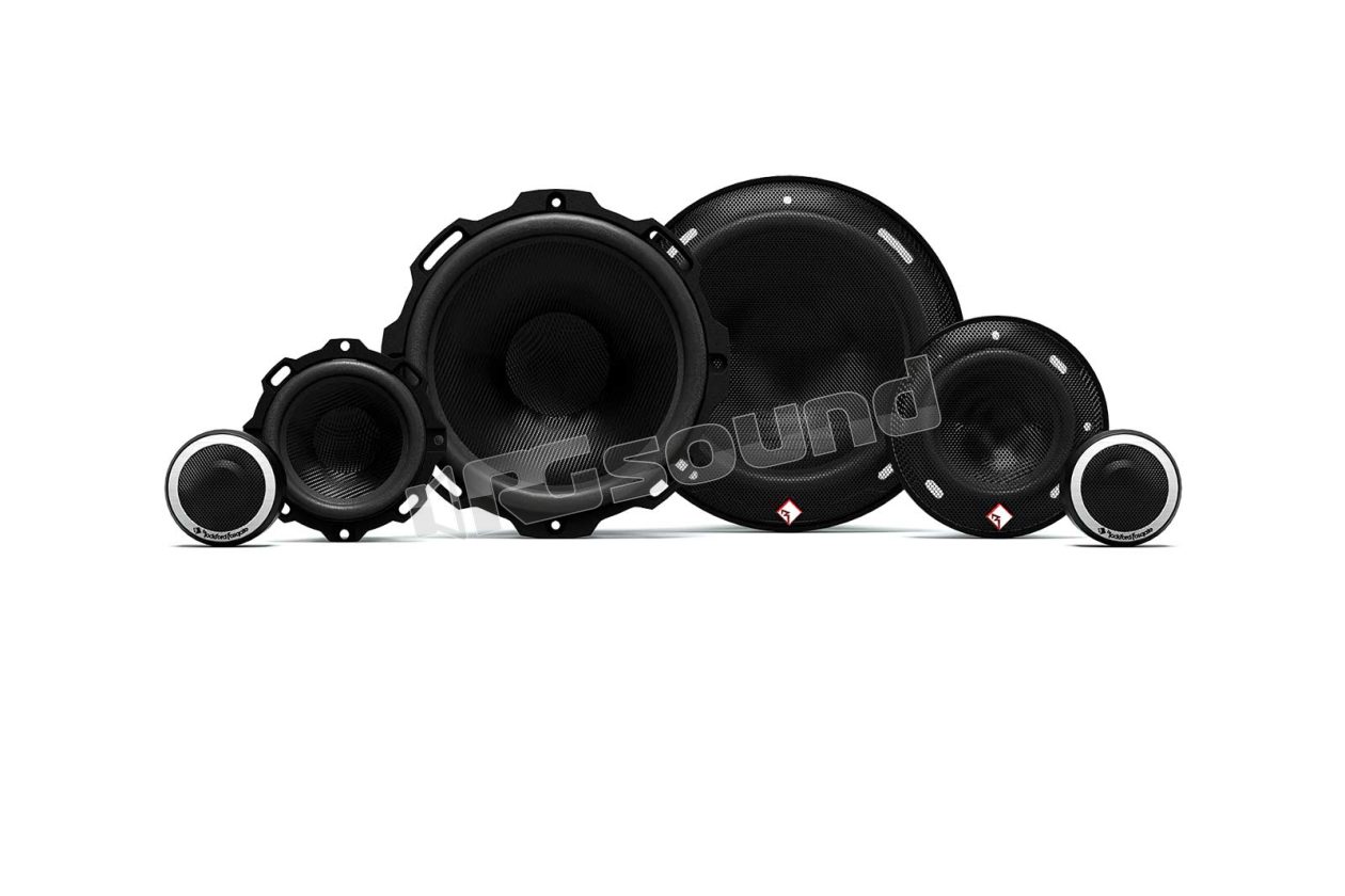 T4653-S 3-way speaker system with 165mm woofer Rockford Fosgate