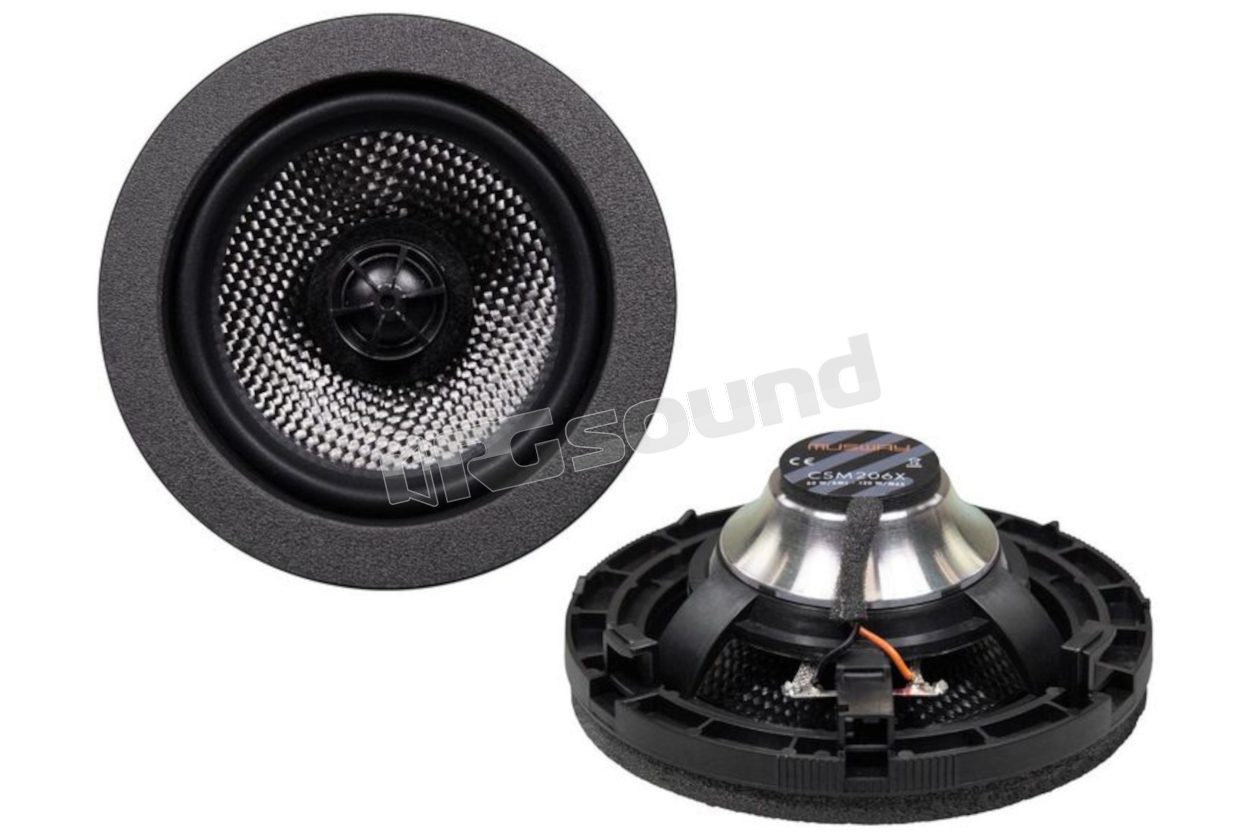 CSM206X 4" 2-way coaxial speakers for Mercedes W206 MUSWAY