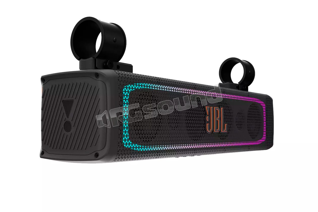 RALLYBAR Water-resistant Bluetooth soundbar (IP66) with multicolor LED lighting JBL