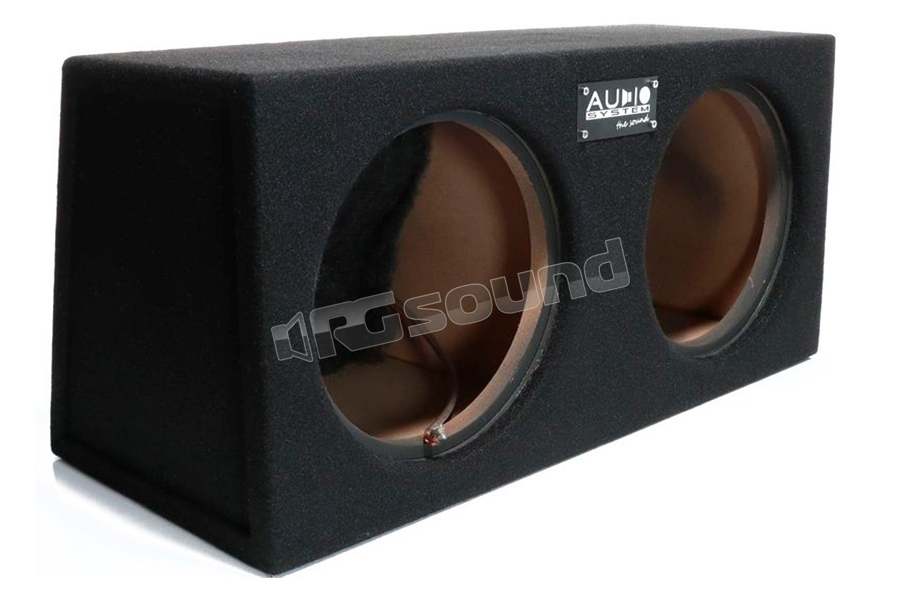 G 10-2 EVO sealed enclosure for 2 25cm subwoofers Audio System