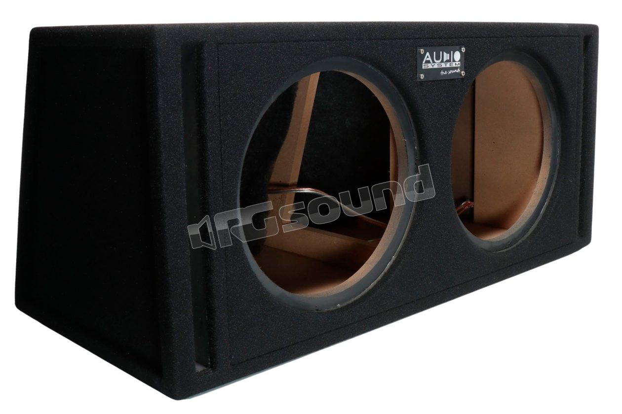 BR 12-2 EVO bass reflex enclosure for 2 30cm subwoofers Audio System