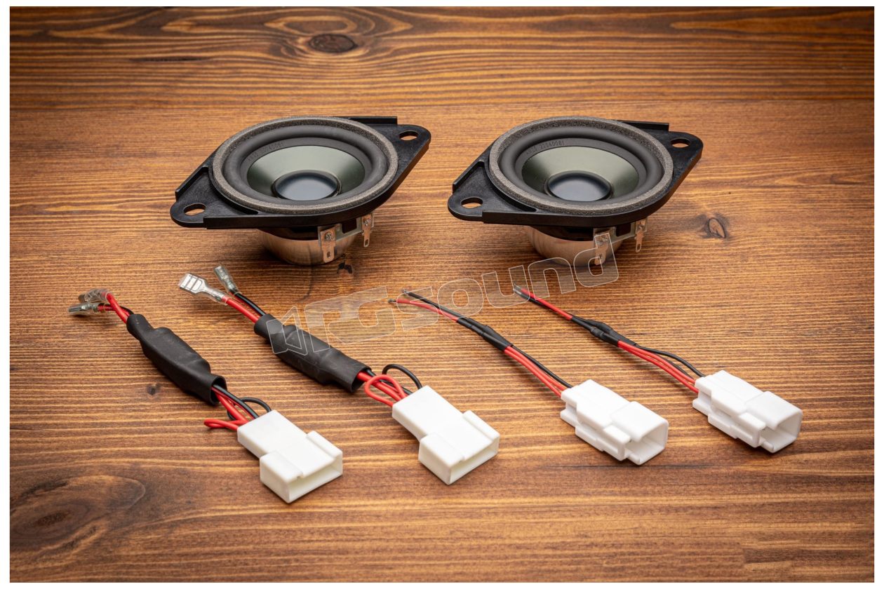AW25 Pair of 70mm midranges with crossover Awave