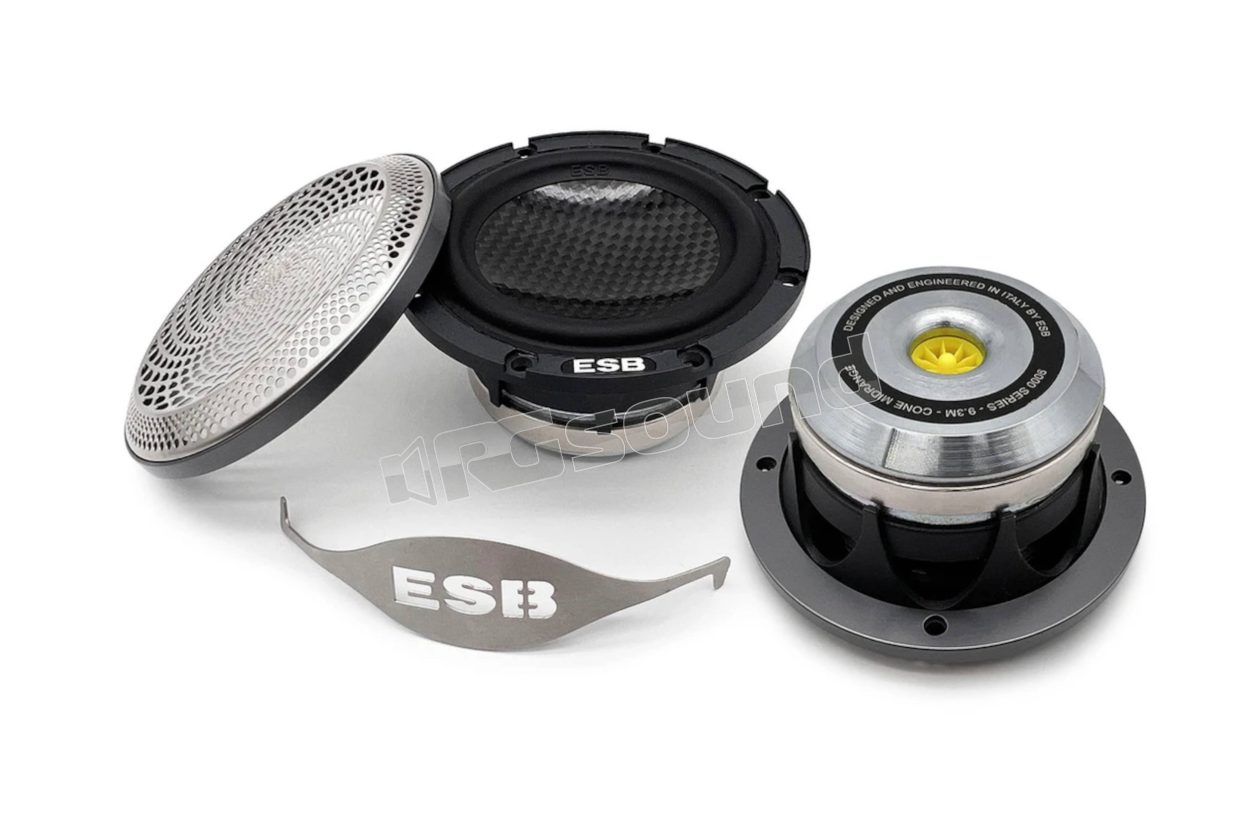 9.3M Pair of high-end 3"/75 mm midranges, 9000 Series ESB car audio