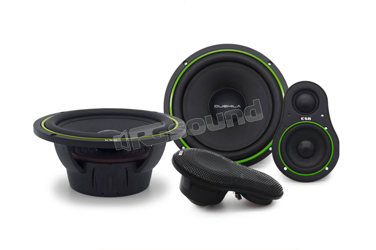 2.6K3U 3-way speaker system with UMA ESB car audio