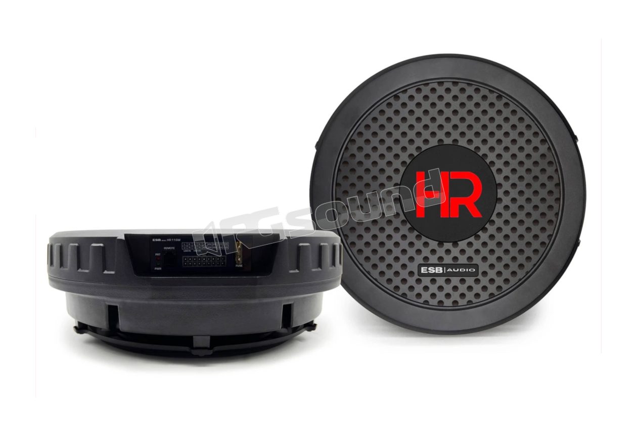 HR 11 SW 11" /260 mm active spare wheel subwoofer ESB car audio