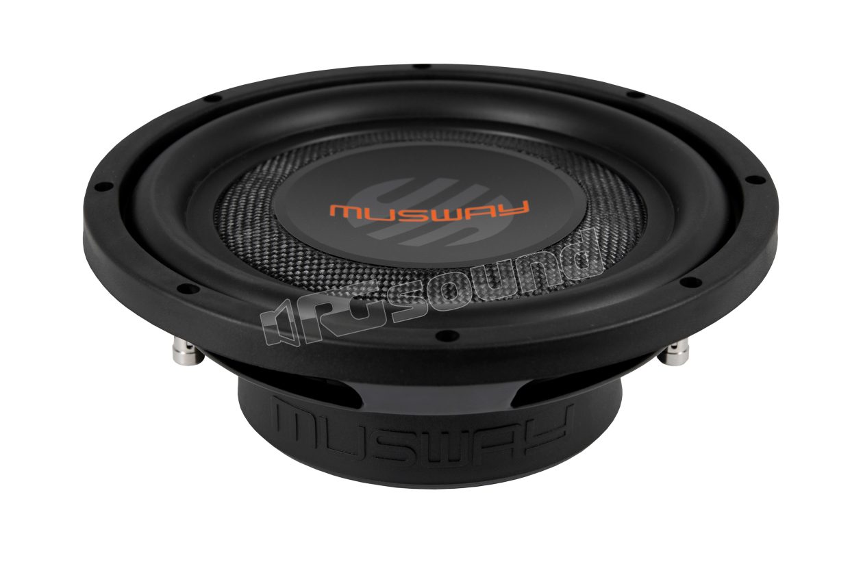 MWS1044 25 cm (10“) DVC 4+4 Ohm flat subwoofer MUSWAY