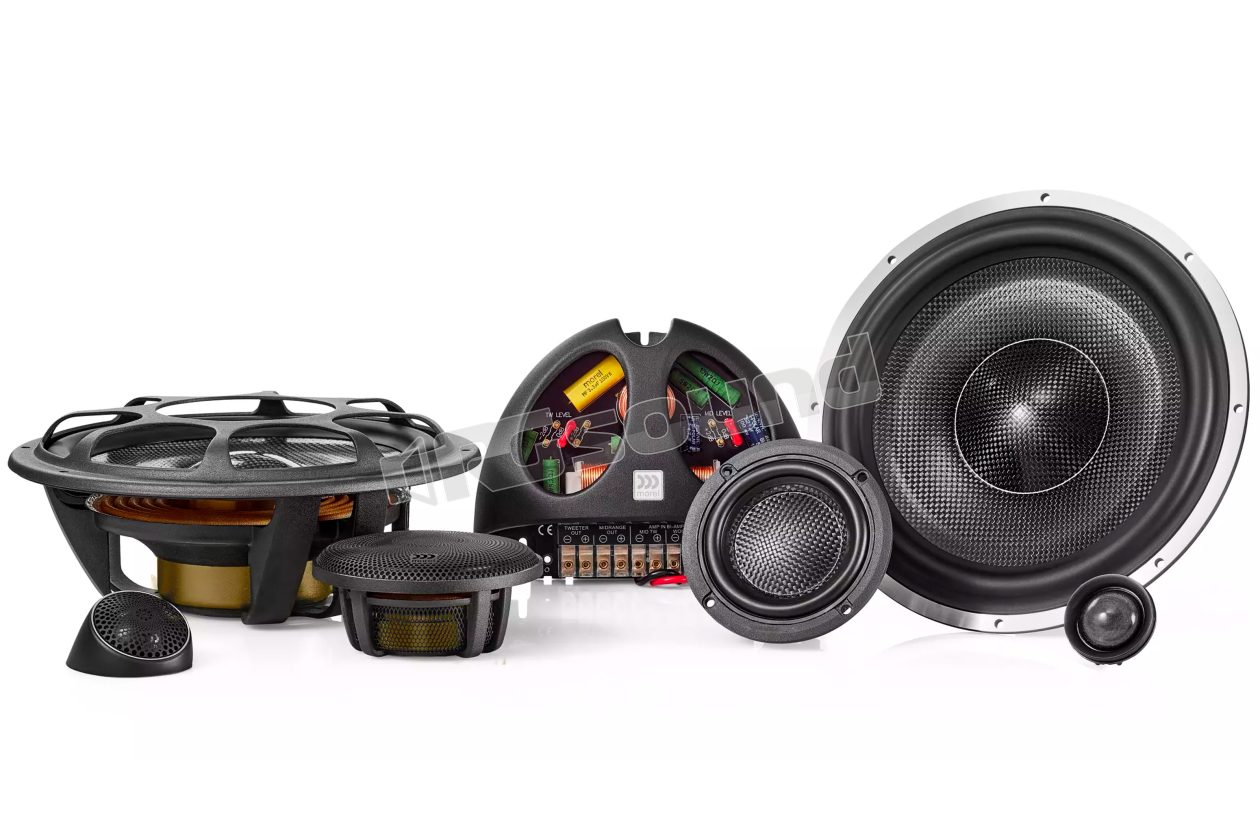ELATE CARBON 93 22 cm 3-way speaker kit Morel
