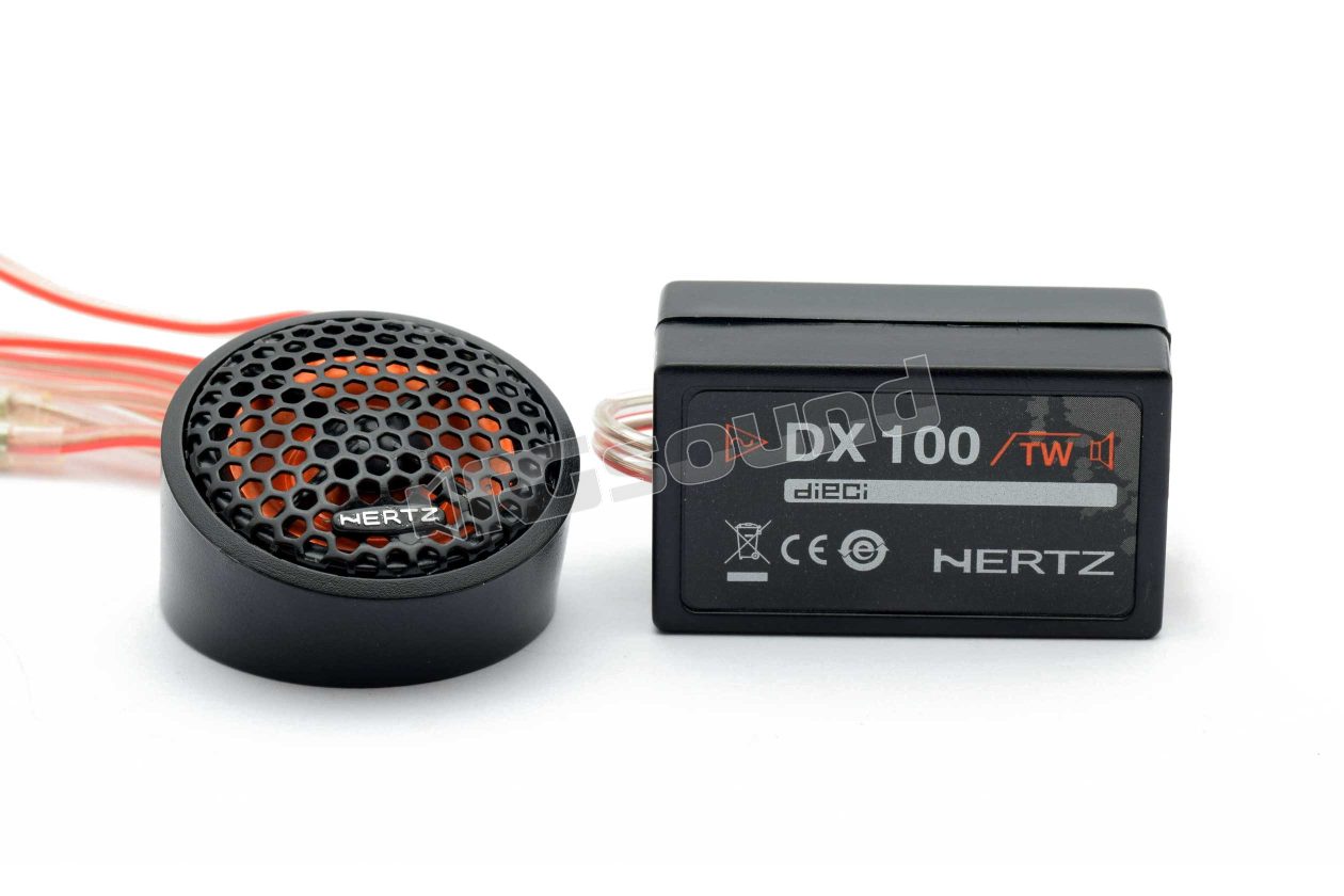 DT 16 tweeter with crossover and mounts Hertz