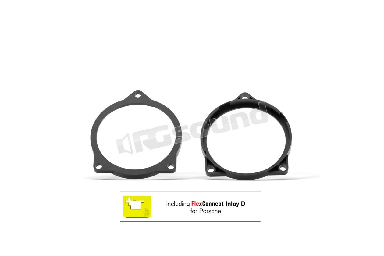 CFMK100 POR.1 Adapter rings with FlexMount100 technology for Porsche Helix