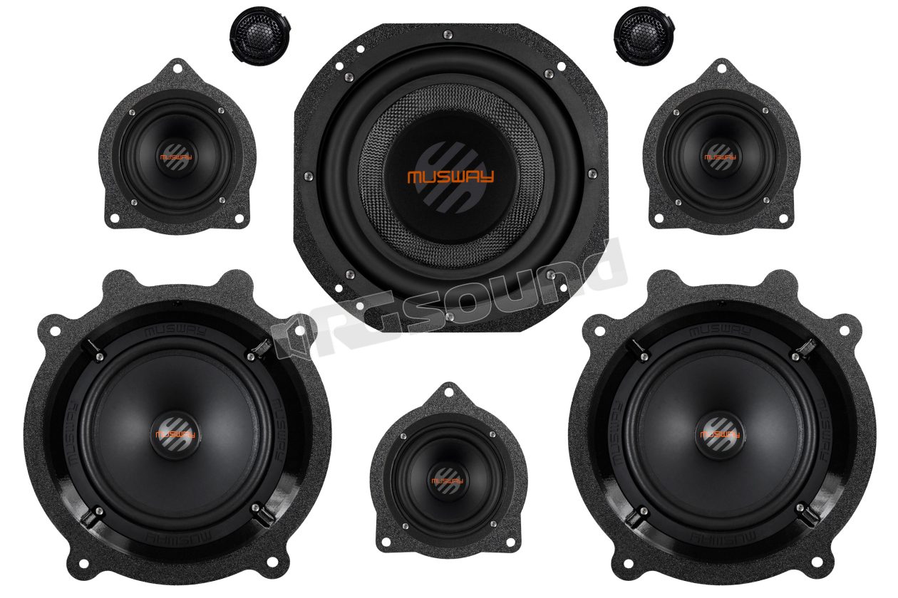 TES3YSET1 sound upgrade for TESLA MODEL S and Y MUSWAY