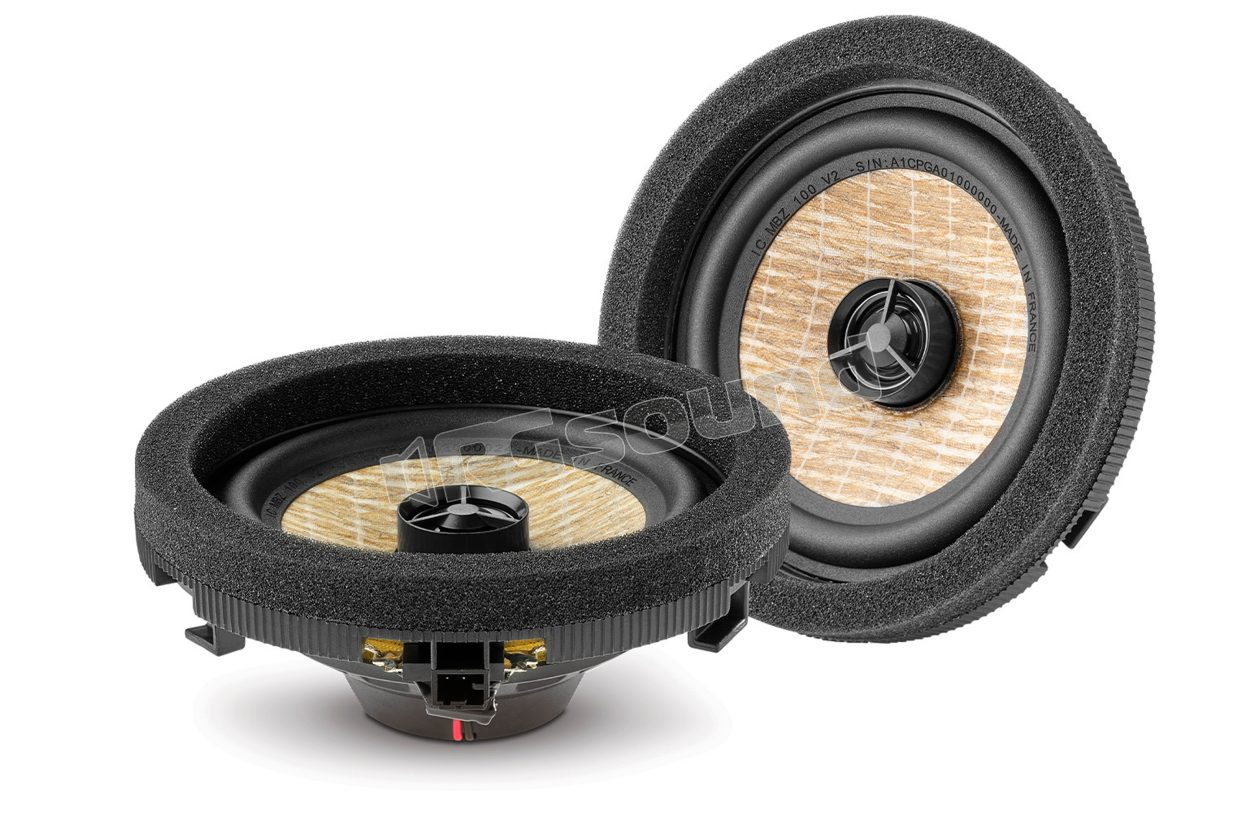 IC MBZ 100 V2 10cm coaxial kit dedicated to Mercedes Focal