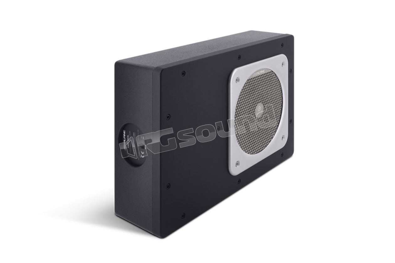 SWC-D84L Subwoofer for the cab of campers and vans Alpine