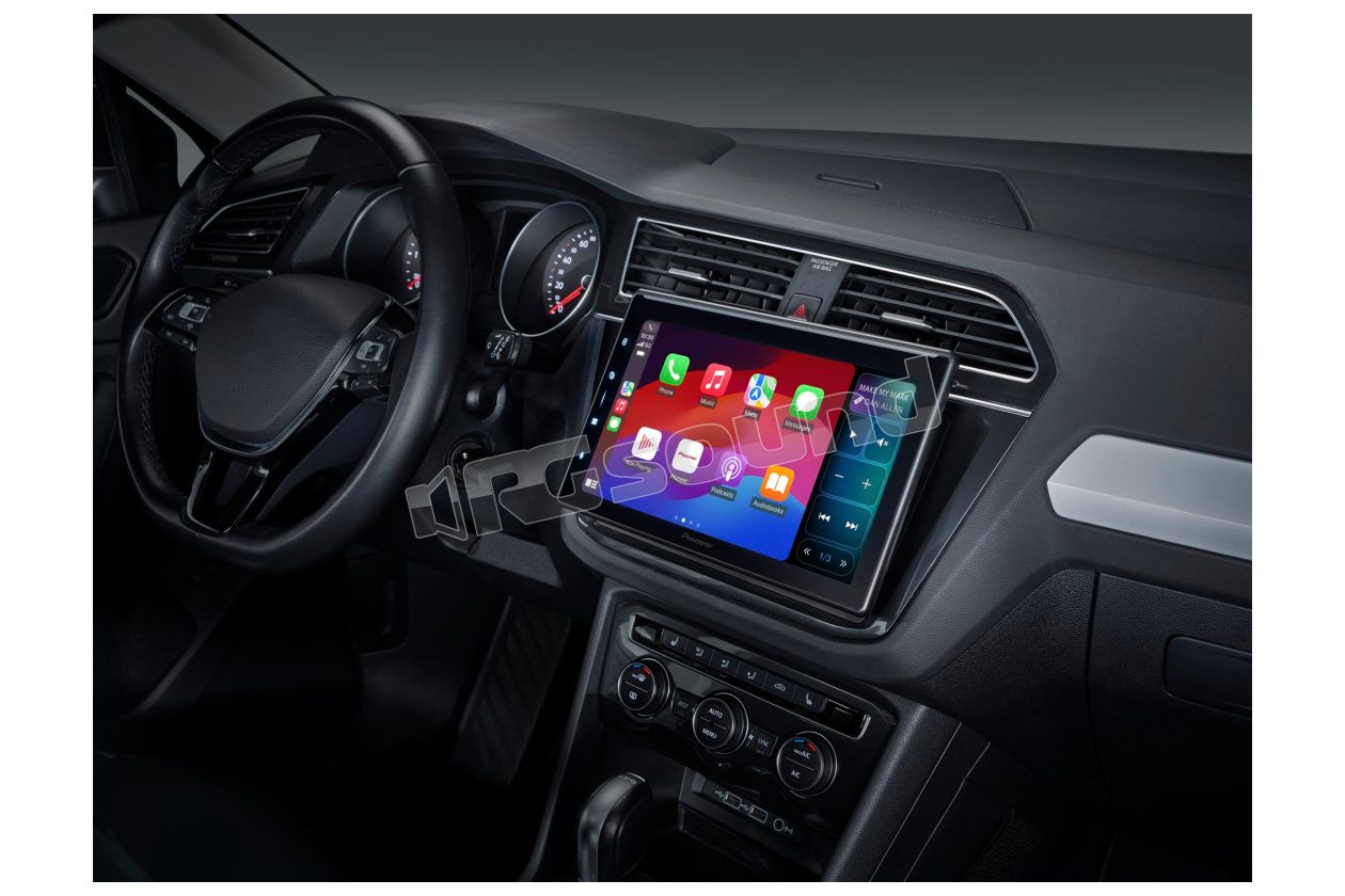 SPH-EVO107DAB-VAG monitor 10'' regolabile e kit di installazione 1 Din per Volkswagen Pioneer