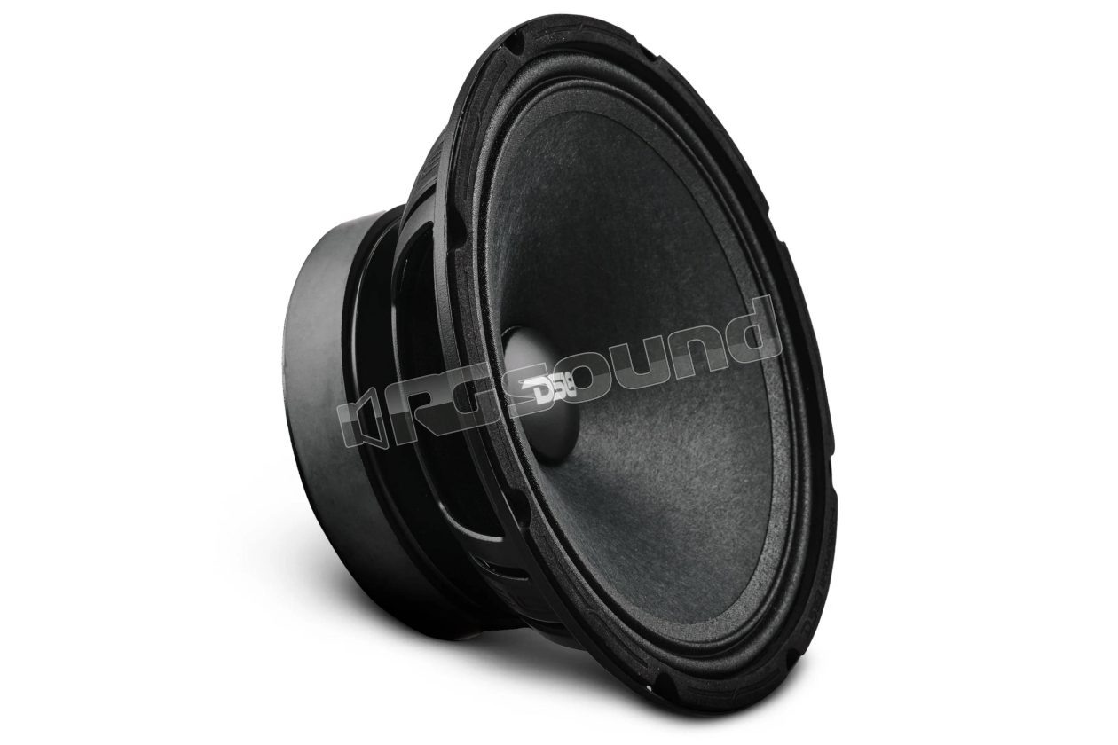 8PRO400MR-4 8” high-sensitivity professional mid-range speaker 200 Watt Rms 4-Ohm DS18