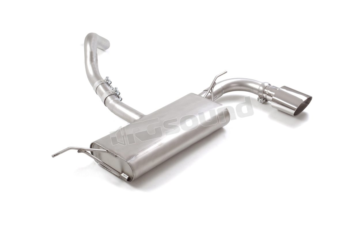 50.1069.12 Posteriore inox con terminale ovale per Ford Ragazzon