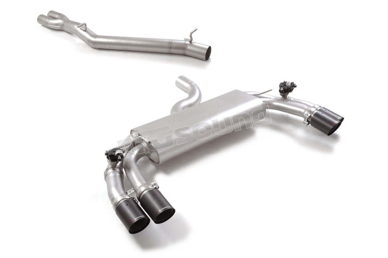 50.1124.78 Tubo centralex + Posteriore inox sdoppiato per Cupra Ragazzon