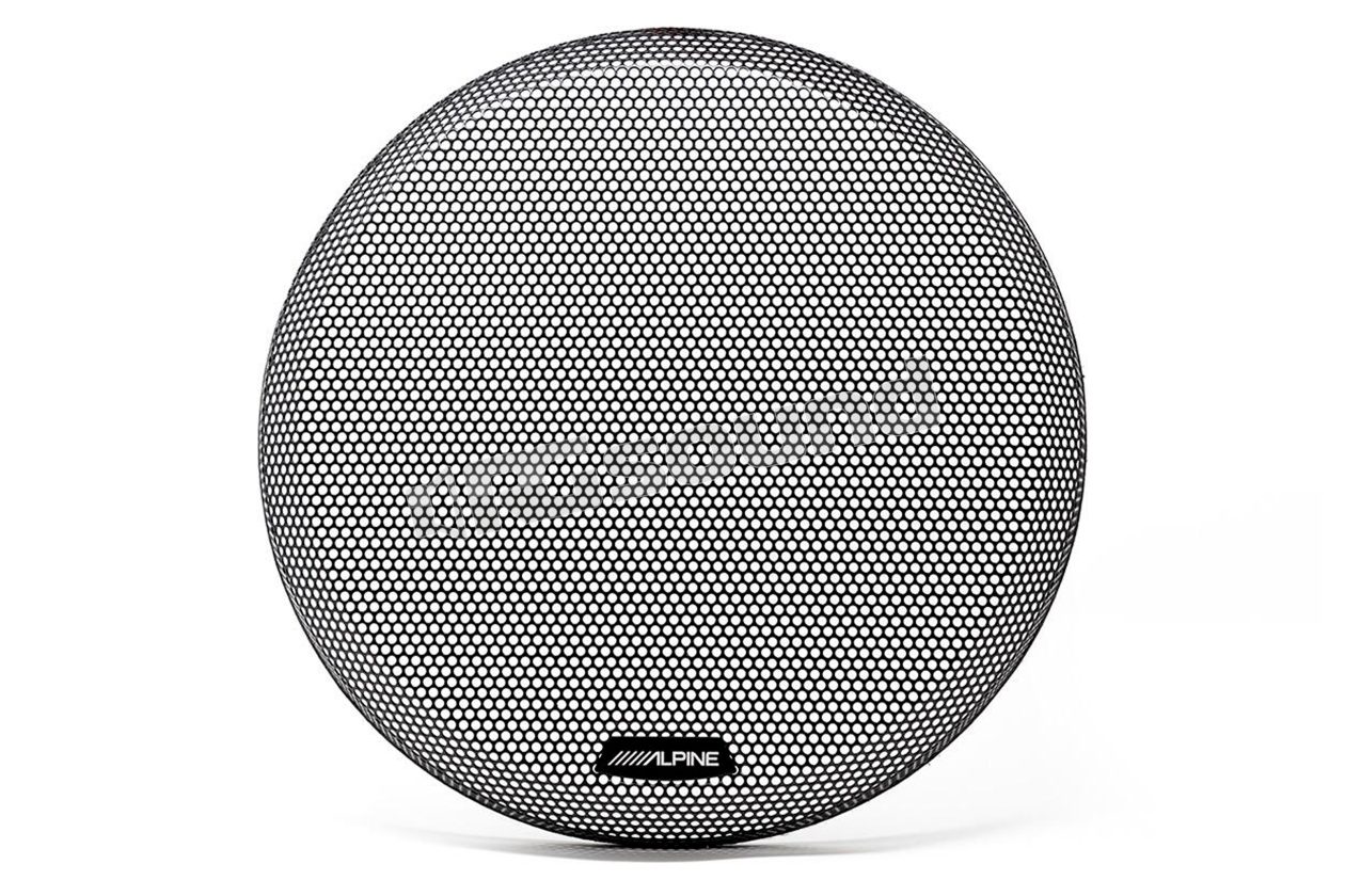 KTE-10G.3 25cm (10'') grille designed for Alpine R2 and S2 subwoofers Alpine