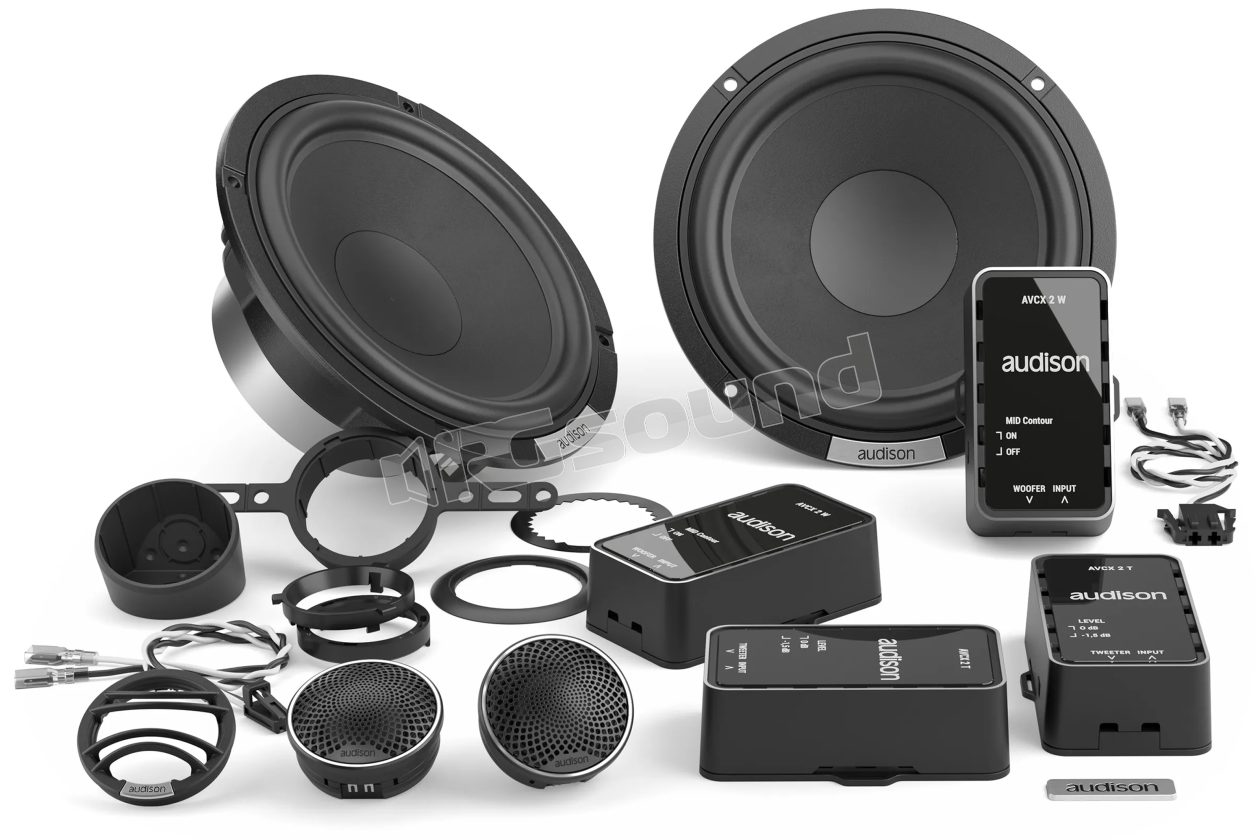 AVK 6 S II Voce II series 2-way speaker system, Hi-Res Audio certified Audison
