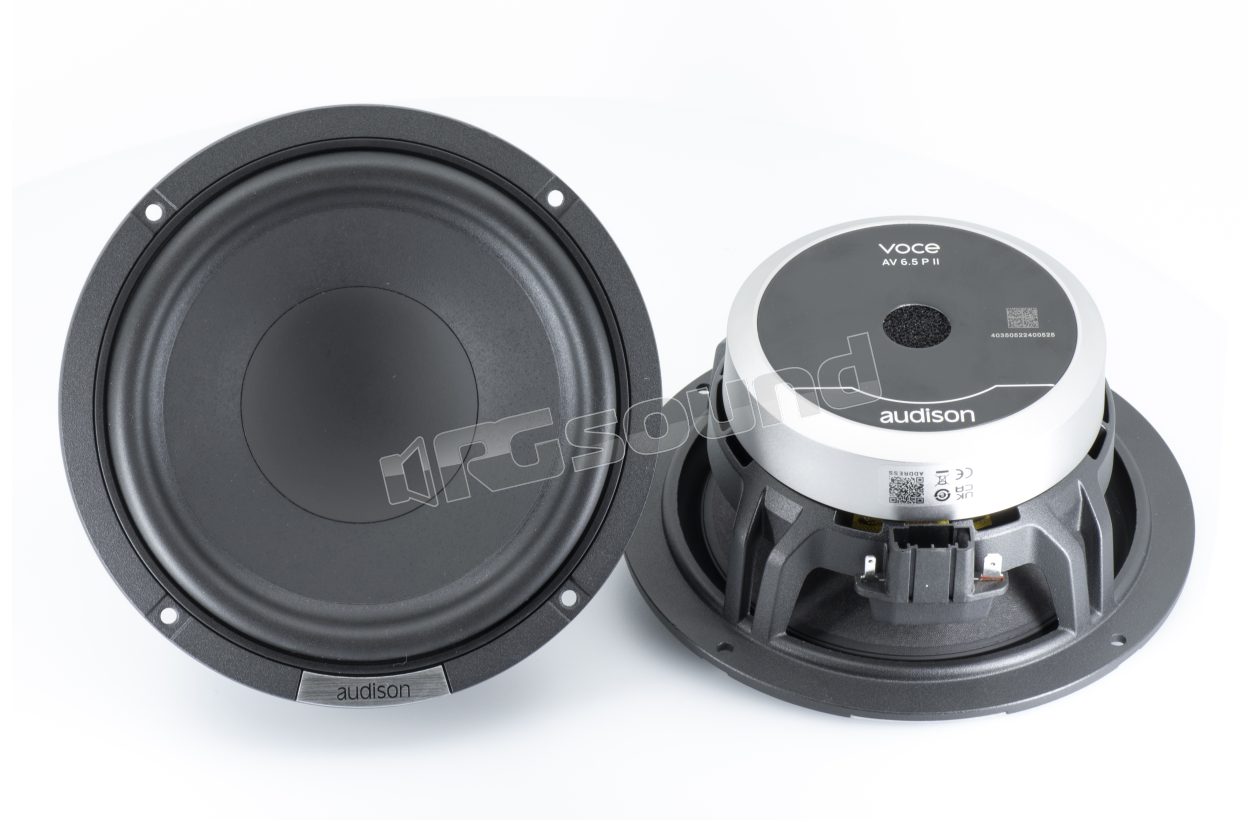 AV 6.5 P II Pair of 16.5cm Voce II series woofers Audison