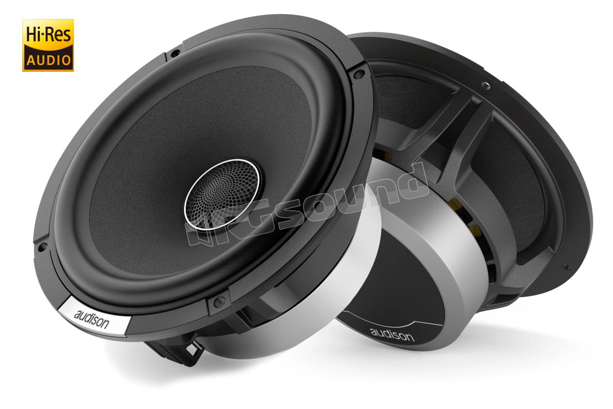 AVX 6.5 II 16.5cm Hi-Res Audio coaxial speakers, Voce II series Audison