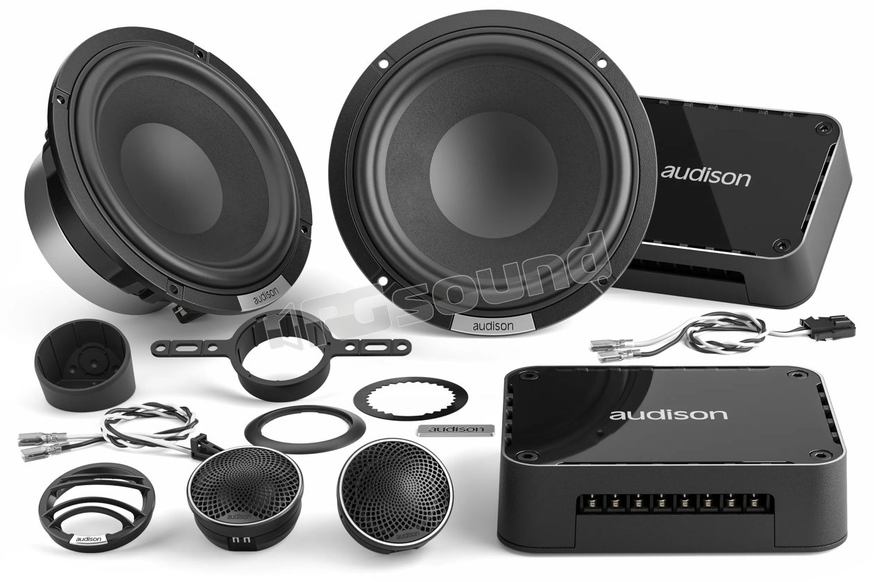 AVK 6 P II Voce II series speaker system with High-End 2-way crossover Audison