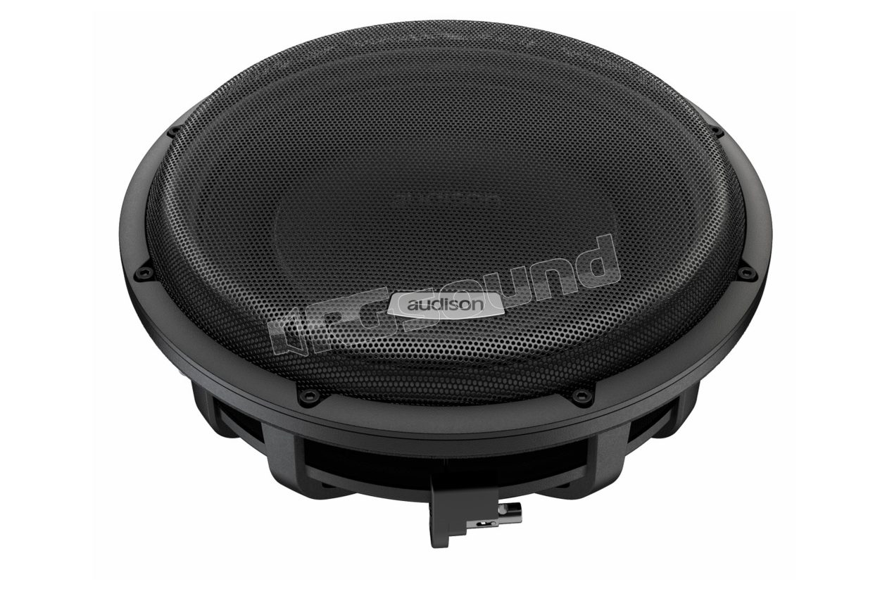 AV 12 D2 II 30cm reduced-depth subwoofer in enclosure, VOCE II series Audison