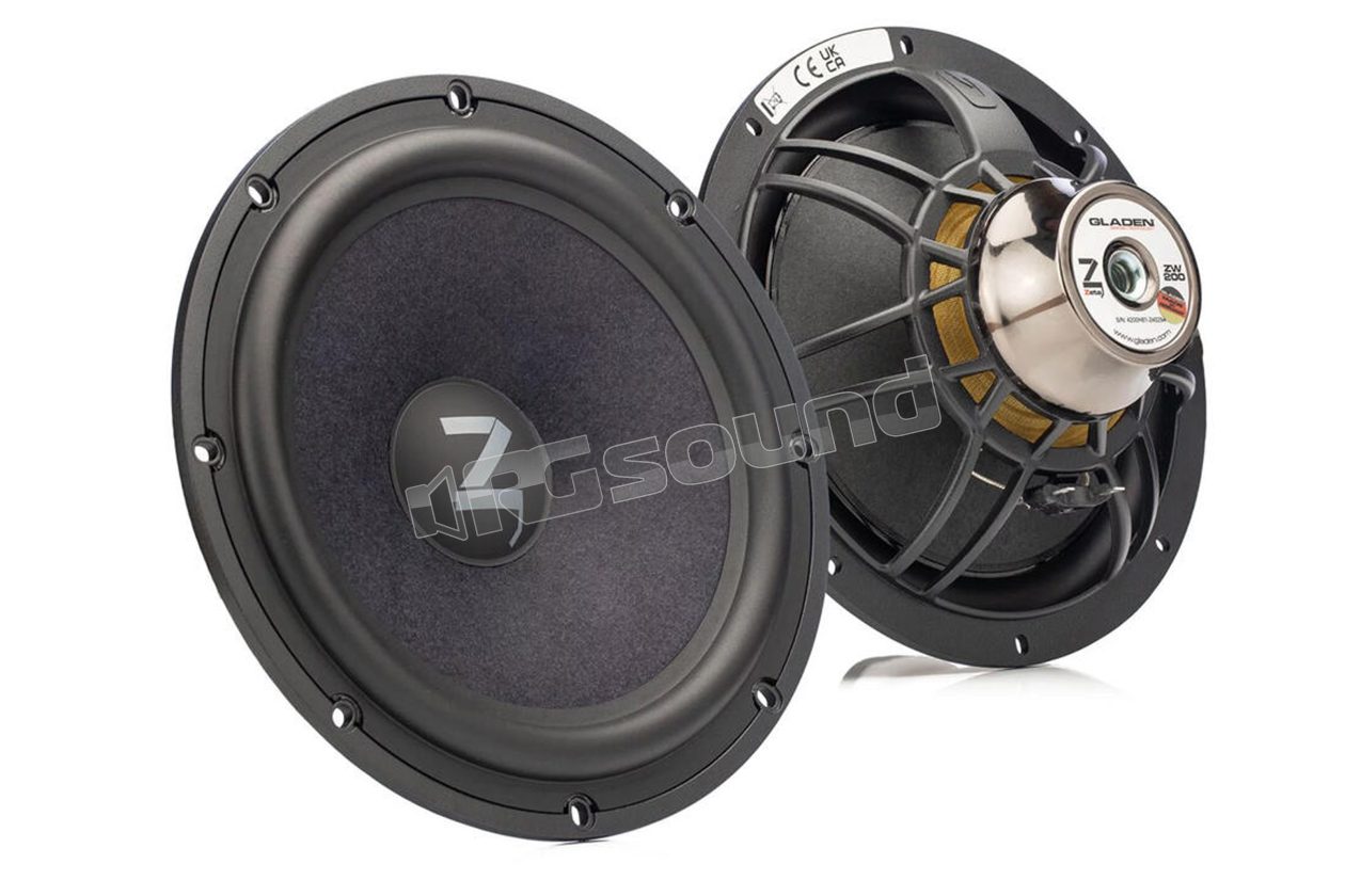 ZETA 200 Pair of 20cm High-End Woofers Gladen