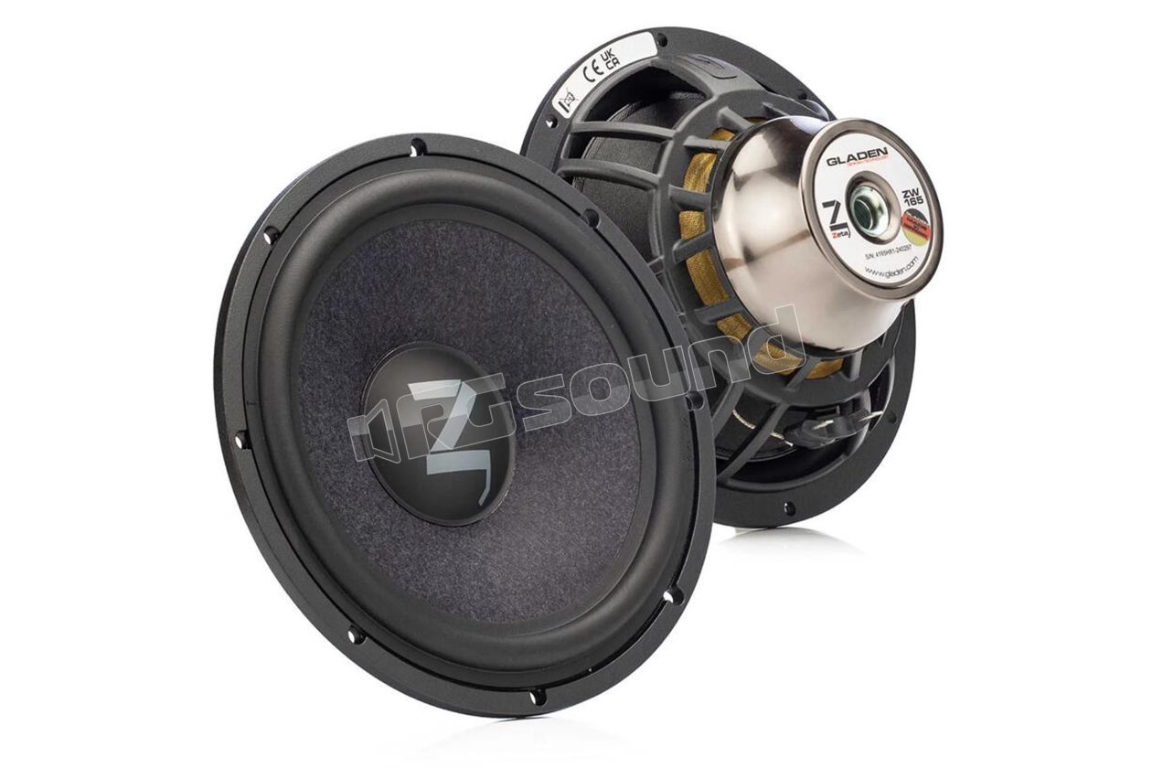 ZETA 165 Pair of 16.5 cm High-End Woofers Gladen