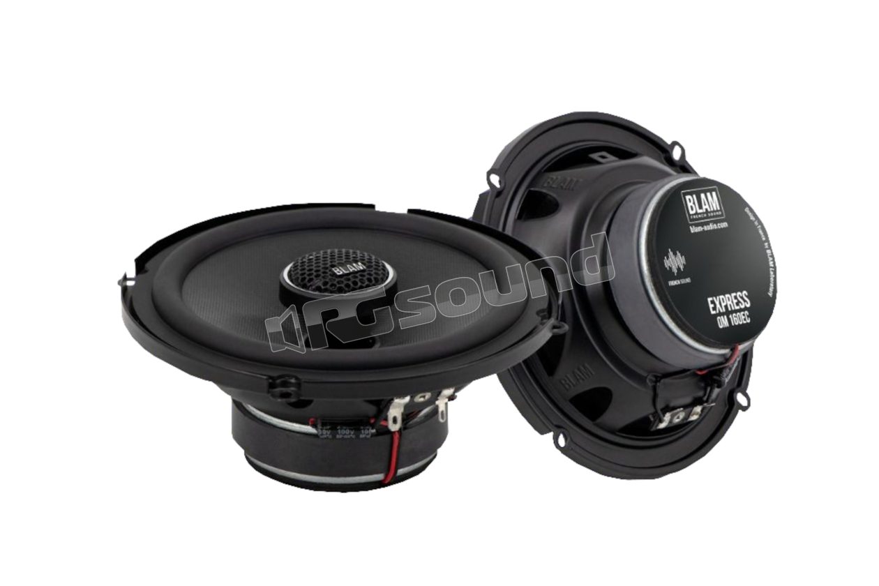 OM 160 EC 165 mm 2-way coaxial, 20 mm tw -93dB - 2 Ohm BLAM