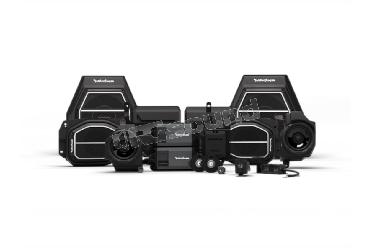 18WRNGLER-STG5 Complete 1,800 Watt audio kit for select 2018 to 2023 Jeep Wrangler Unlimited JL Rockford Fosgate