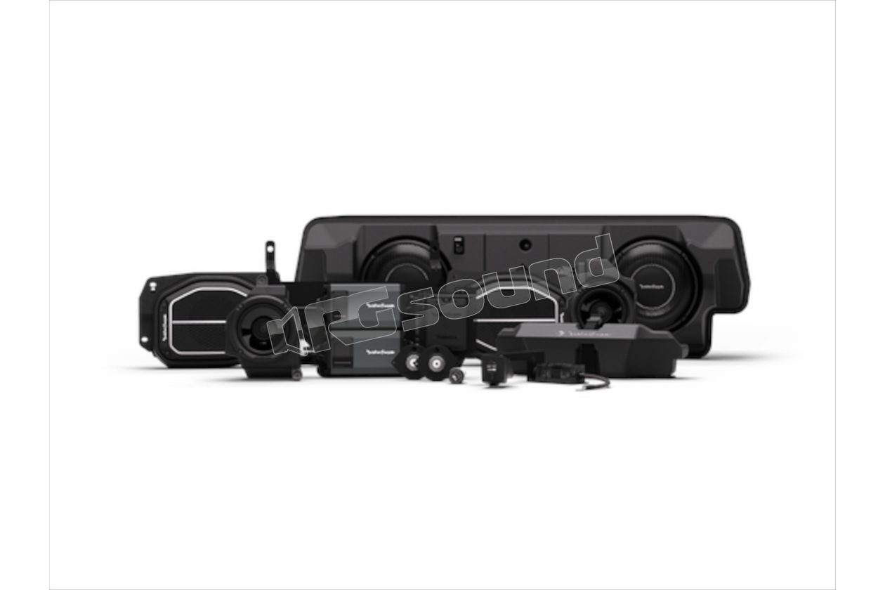20GLADR-STG5 1,800 Watt All-In-One audio kit for select 2020-2023 Jeep Gladiator JT Rockford Fosgate