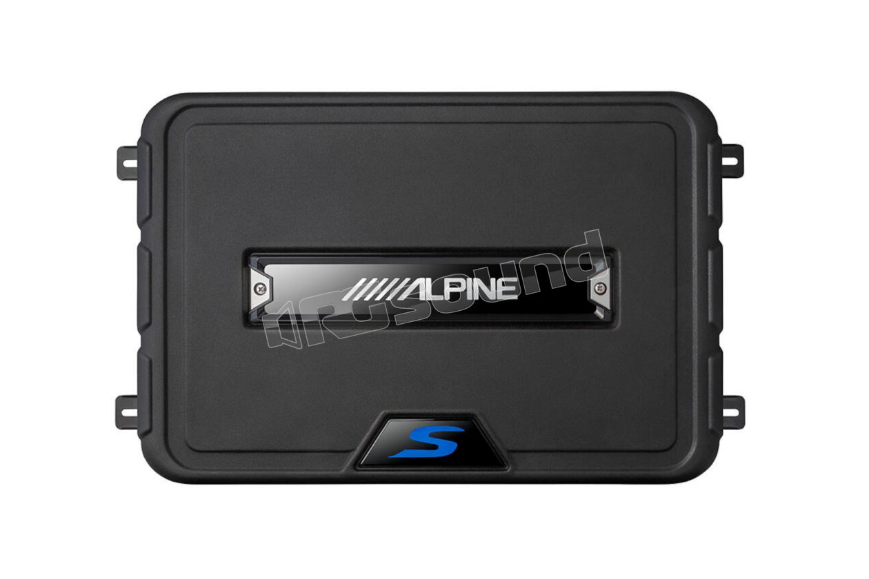 SS-SB10 25cm S-Series subwoofer in an ultra-slim enclosure, powerful bass in a compact size Alpine