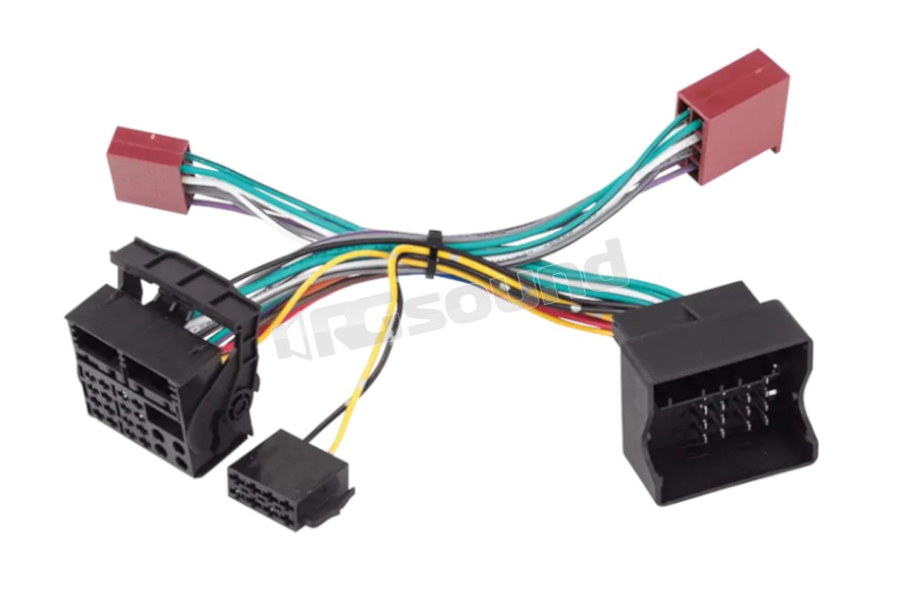 GZCS ISO-Quadlock Adattatore ISO specifico per auto per connettori Quadlock Ground Zero