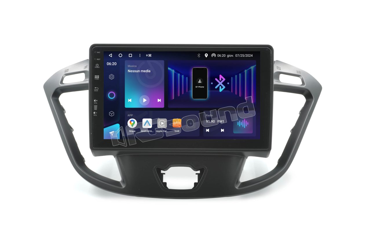 SM337 Mediastation customfit 9” per Ford Tourneo, Transit Phonocar