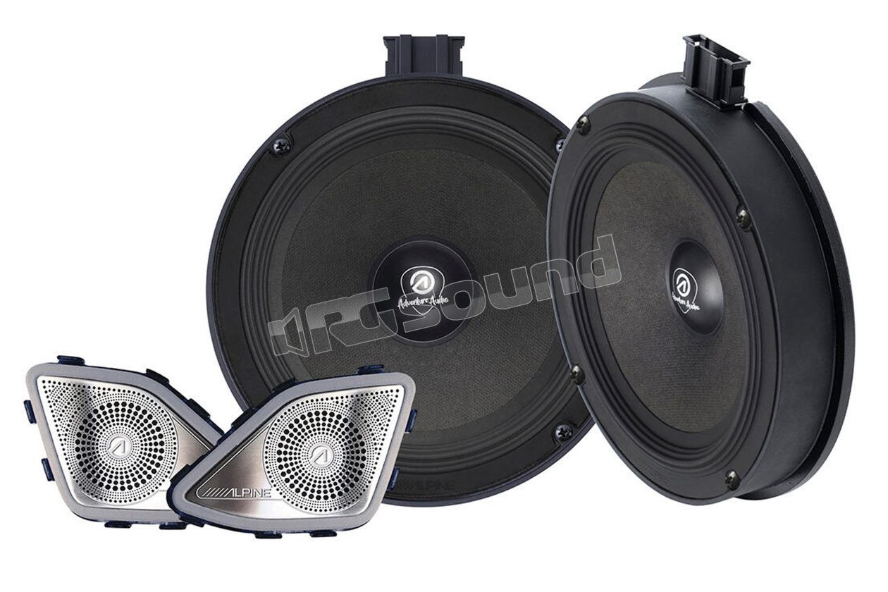 SPC-106T61-2 16.5 cm 2-way speaker set for Volkswagen T6.1 Alpine