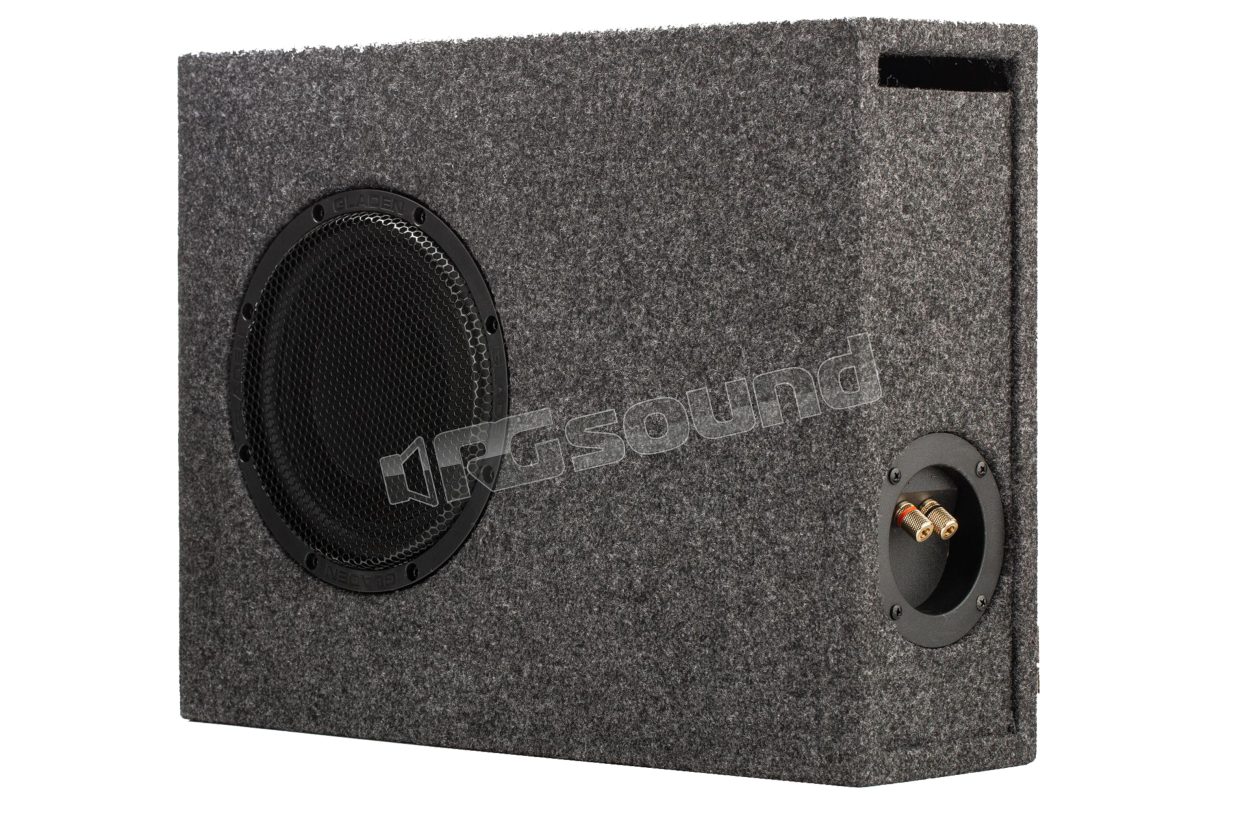 GAMMA GS-08 SLIM-VB-CU 20 cm slim sealed enclosure subwoofer Gladen