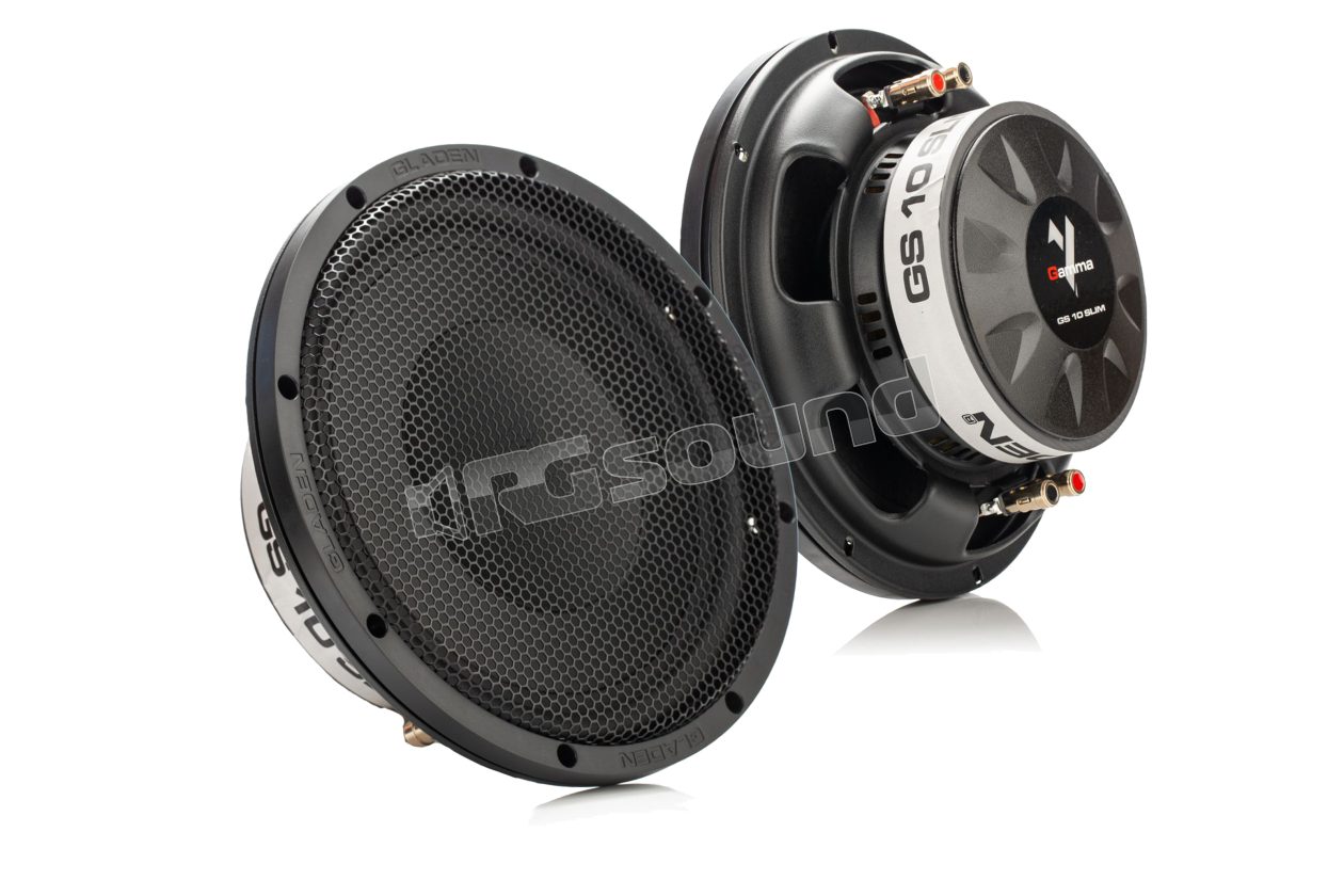 GAMMA GS-10 SLIM 25 cm slim subwoofer Gladen