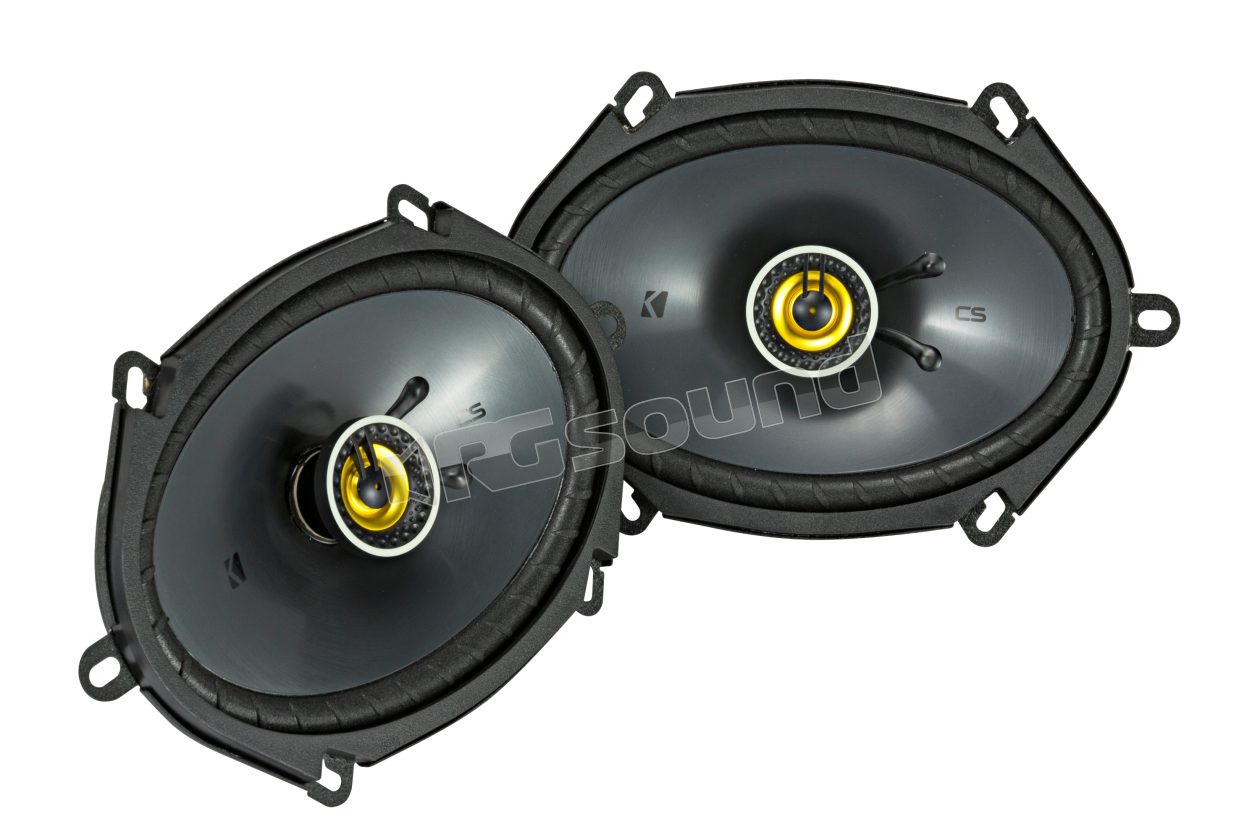 CSC684-46 5X7" 2-way coaxial speakers 75 Watt RMS Kicker