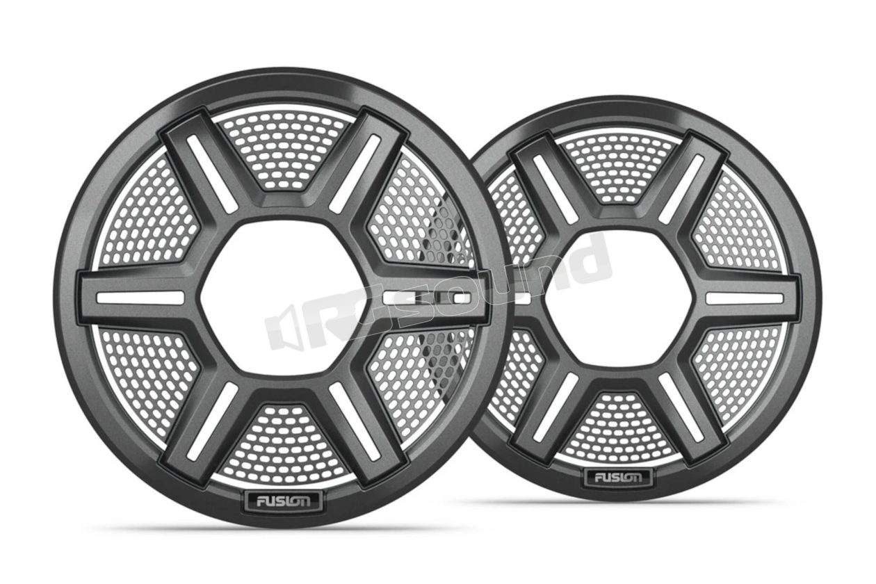 010-13290-10 Griglie sport plus grigie da 6,5" per speaker (coppia) Fusion