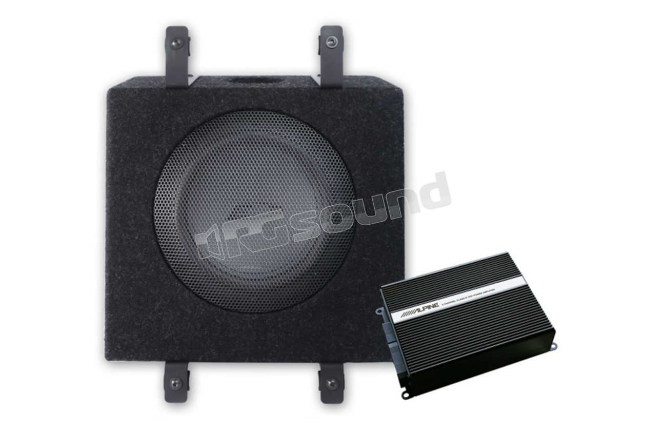 SPC-W84AS907-2 6-channel DSP amplifier with subwoofer for Mercedes Alpine