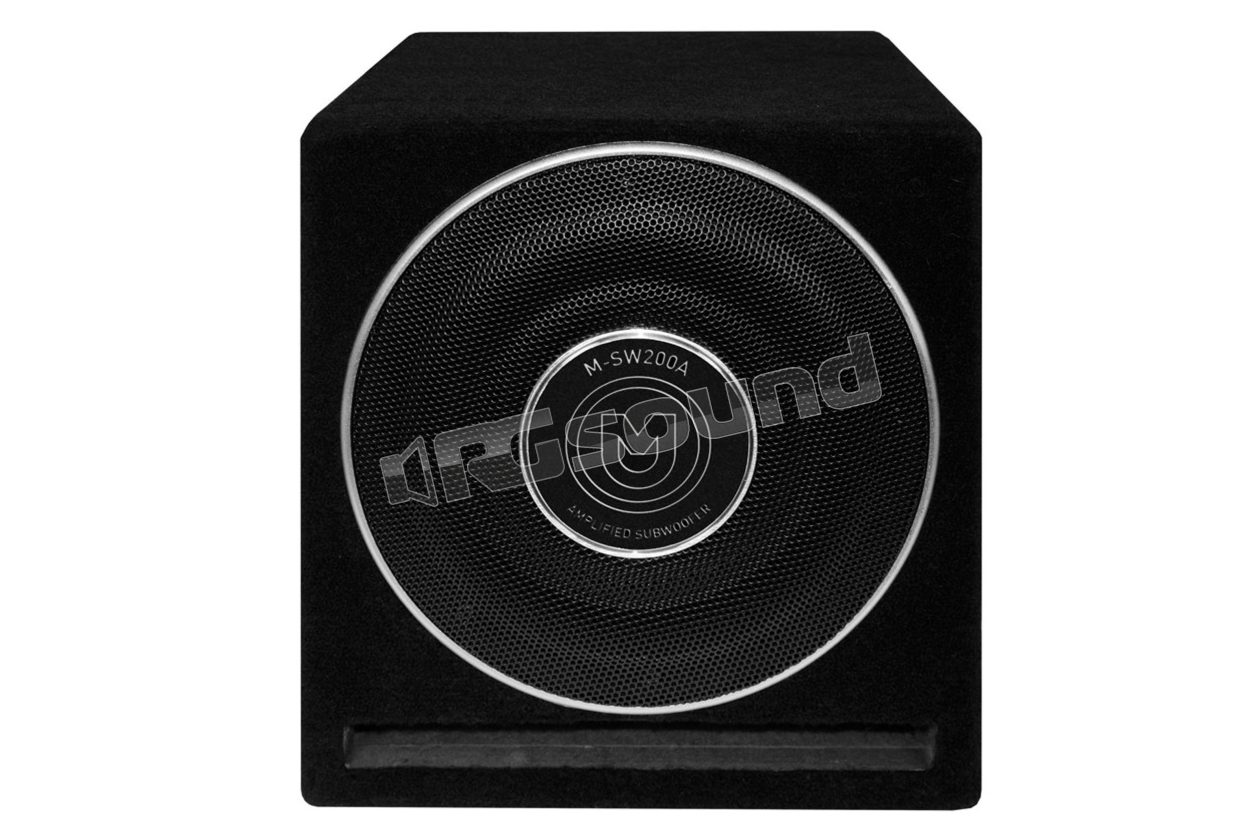 M-SW200A 20cm powered subwoofer in a bass reflex enclosure Macrom