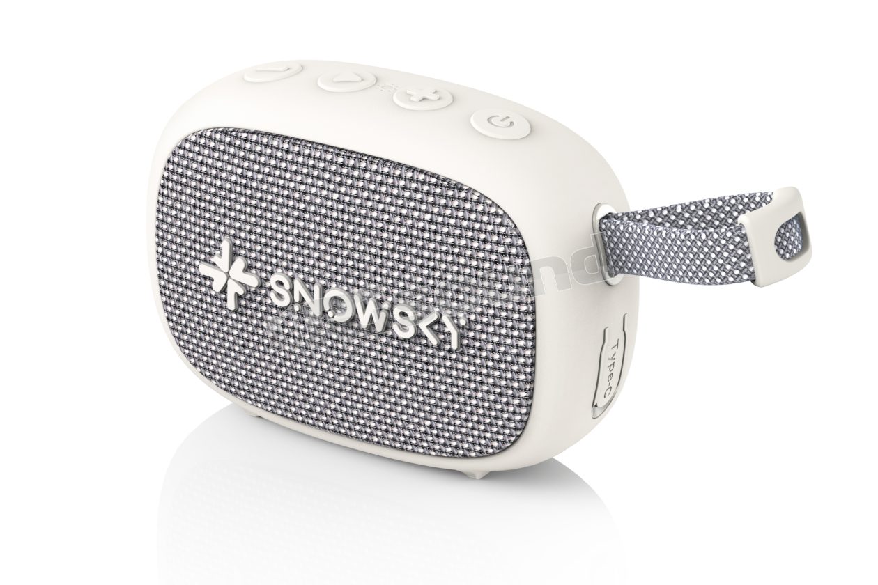 ANYWHERE WHITE - Portable Bluetooth speaker with 21 hours of battery life FiiO