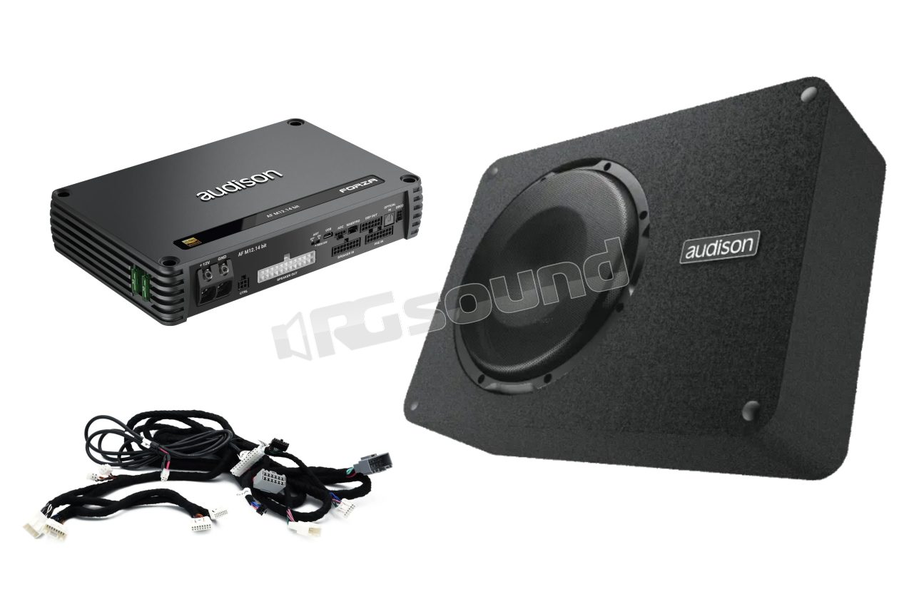 AF TSL 3YP AMP KIT DSP and Subwoofer upgrade kit for Tesla Premium Sound systems Audison