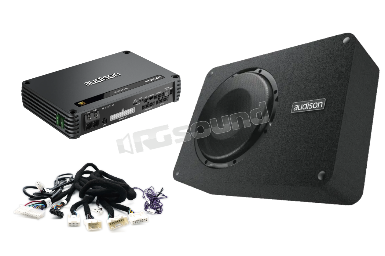 AF TSL 3YB AMP KIT DSP and Subwoofer upgrade kit for Tesla Premium Sound systems Audison