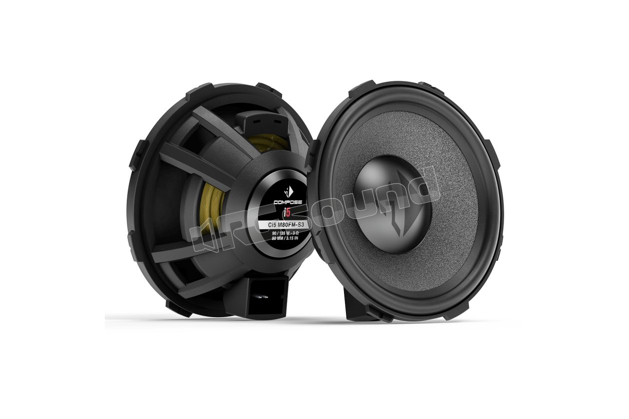 Ci5 M80FM-S3 80 mm midrange with FlexMount80 technology Helix