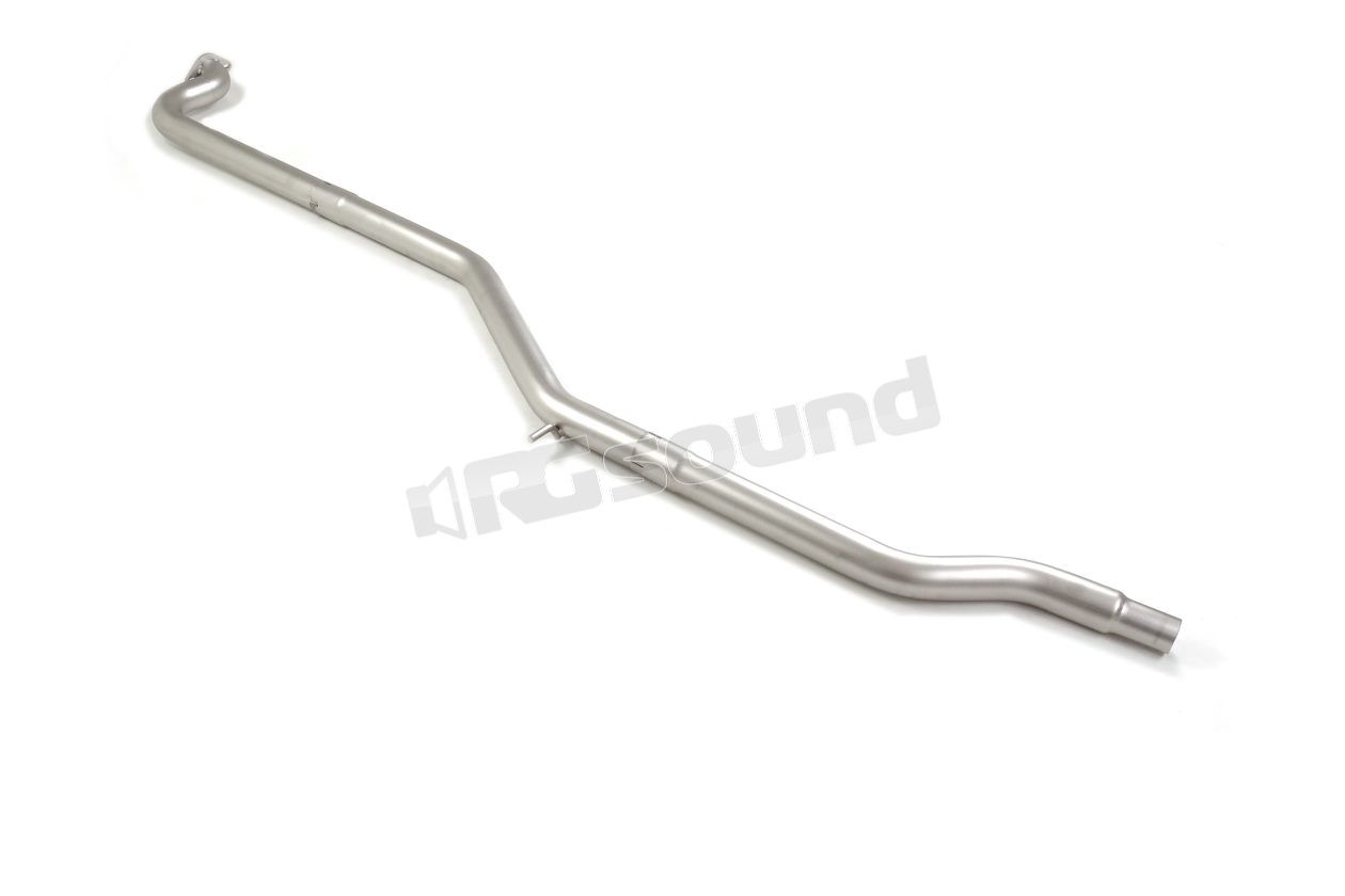 50.1244.80 Tubo centrale senza silenziatore inox per Alfa Romeo Ragazzon