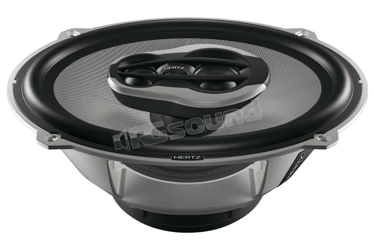 HCX 690.4 pair of 6x9'' coaxial speakers for high SPL levels - grilles included Hertz